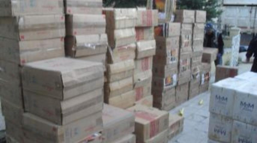 Saman Balyaları Arasında Ka&ccedil;ak Sigara Ticareti