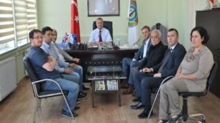 Ticaret Merkezi &Ccedil;alışma Komitesinden Başkan Kaya&rsquo; Ya Ziyaret