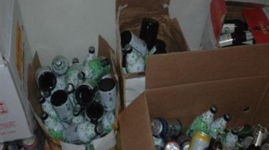 Bandrolsüz Ve Kullanma Tarihi Geçmiş Alkollü İçki Ele Geçirildi