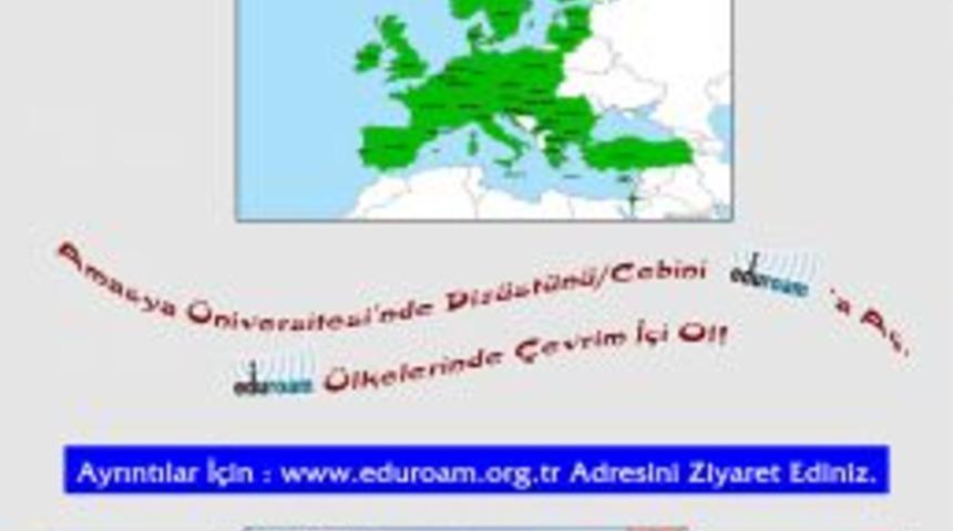 Amasya &Uuml;niversitesi'nden Sınırsız Kablosuz Inter Imkanı