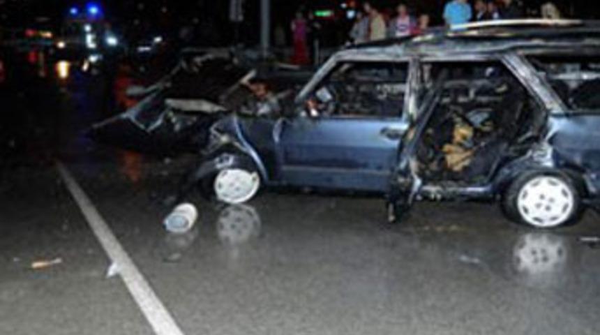 Giresun'da iki ayrı kazada 2 &ouml;l&uuml; 4 yaralı