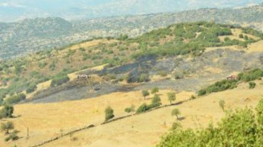 Yatağan'da Arazi Yangını