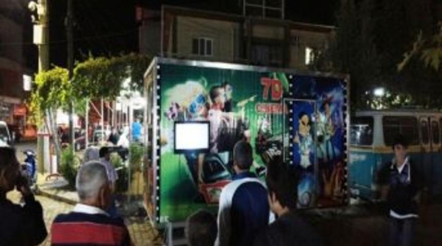 Sarıg&ouml;l 7d Sinema Karavanı İle Tanıştı