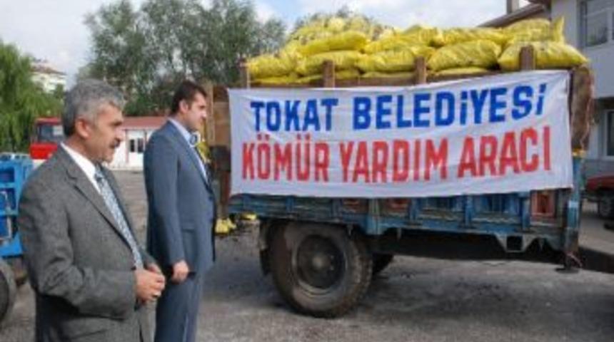 Tokat Belediyesi&rsquo;nden 500 Aileye K&ouml;m&uuml;r Yardımı