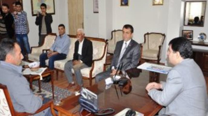 Vali Şahin&rsquo;e Hayvancılık&rsquo;ın Sorunları İletildi