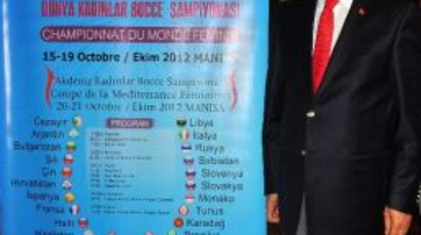 Manisa&rsquo;da 8.d&uuml;nya Kadınlar Bocce Şampiyonası