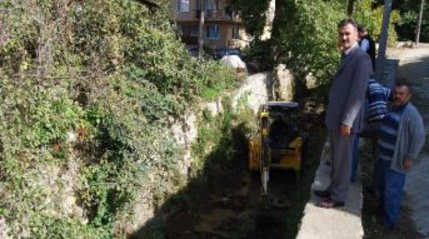 Kumla Deresinde Islah &Ccedil;alışmaları Başladı