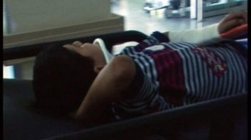 Bisikletle Aşırı Hız Kol Kırdı