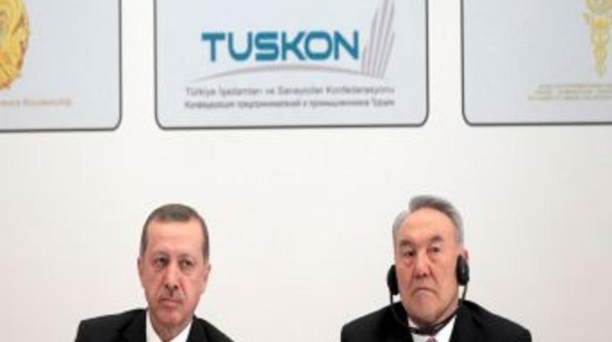 Kazak Lideri Nazarbayev: Hedef T&uuml;rkiye Ile 10 Milyar Dolarlık Ticaret