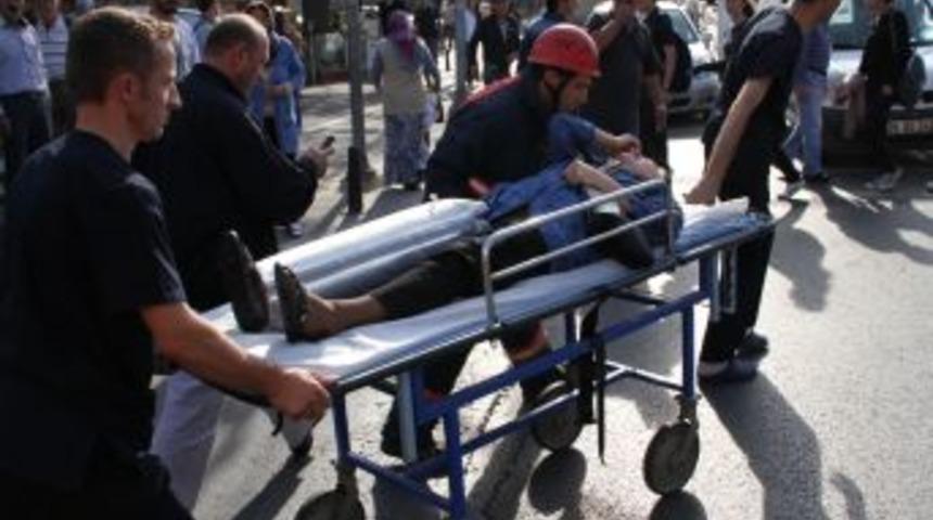 Mazgala Sıkışan Kadın, Kurtarılırken Ayağı Kırıldı