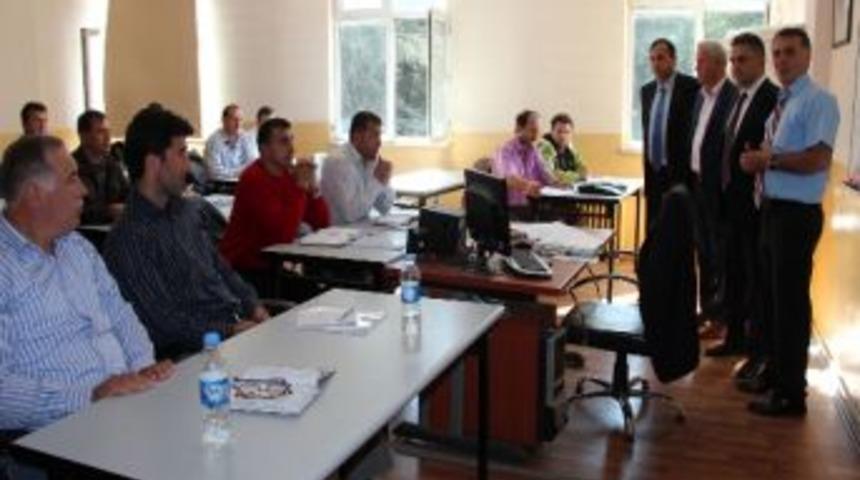 Alabaş, Maden Nezaret&ccedil;ileri Kursunu Ziyaret Etti