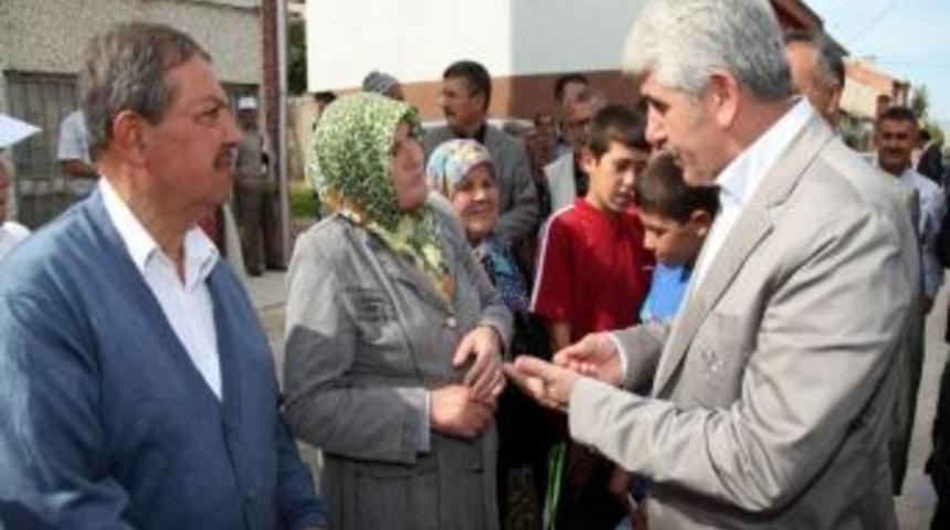 Odunpazarı Belediye Başkanı Burhan Sakallı 71 Evleri Ziyaret Etti