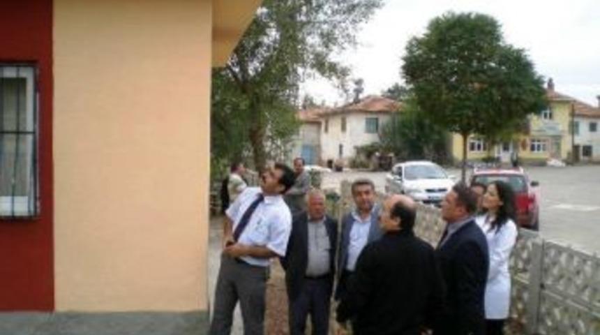 Halk Sağlığı M&uuml;d&uuml;r&uuml; Dr. Altaş, Hisarcık'ta İncelemelerde Bulundu