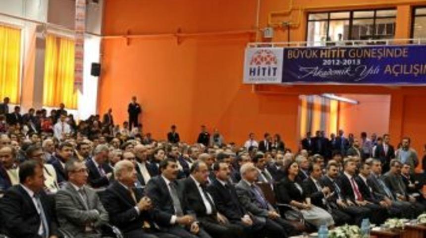 Hitit &Uuml;niversitesi a&ccedil;ılış t&ouml;reni