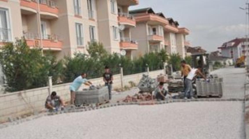 Atakent Mahallesi&rsquo;nde parke &ccedil;alışması