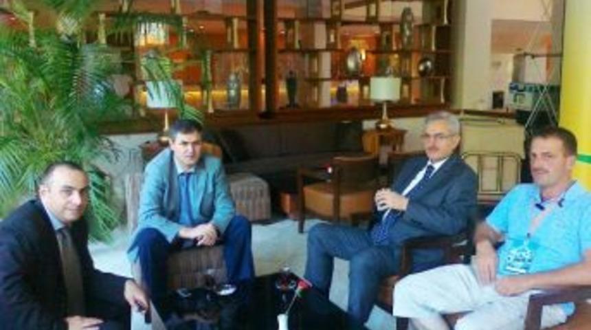 Ak&ccedil;akoca Muhtarlar Derneği Başkanı Bekir K&uuml;&ccedil;&uuml;k &Ccedil;evre Eğitimi Seminerine Katıldı