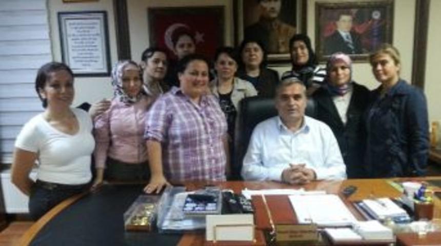 Kadın İş&ccedil;ilerden Odabaş&rsquo;a Ziyaret