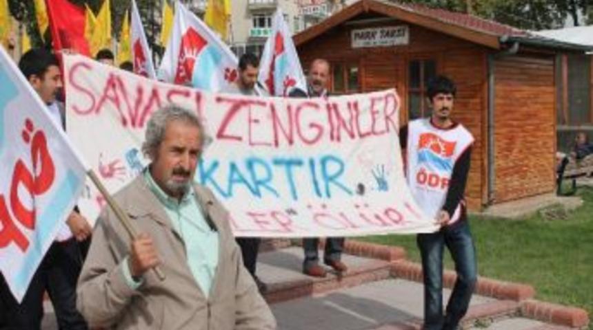 Kırşehir&rsquo;de Savaşa Hayır Eylemi