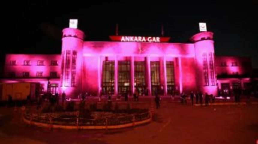 Ankara Garı Pembeye B&uuml;r&uuml;nd&uuml;