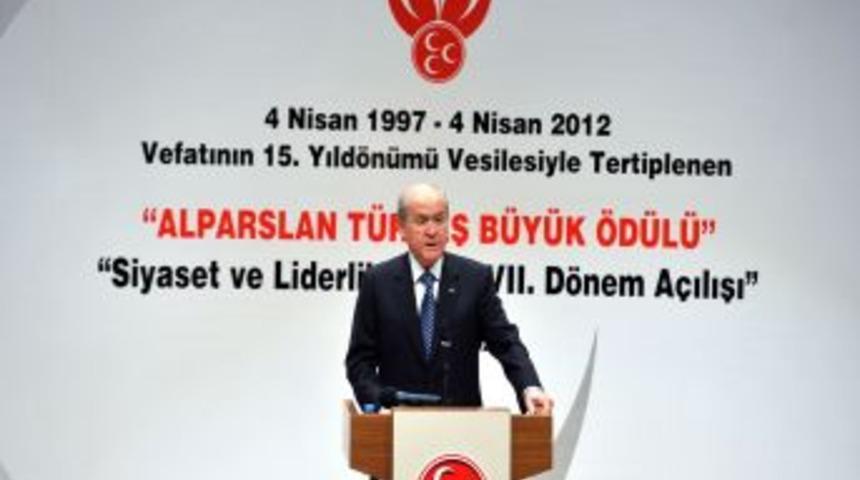 Bah&ccedil;eli: Kurultay I&ccedil;in 'T&uuml;rk Milleti Sensiz Asla' Sloganını Belirledik