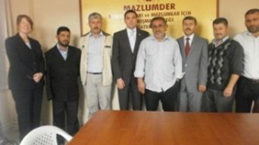 Abd Adana Konsolonsu Espinoza, Mazlumder Malatya Şubesi'ni Ziyaret Etti