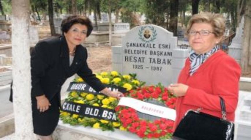 Eski Belediye Başkanı Mezarı Başında Anıldı