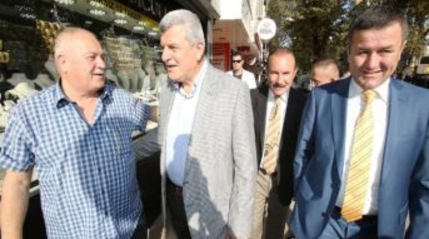 Karaosmanoğlu Esnaf Ziyaretinde