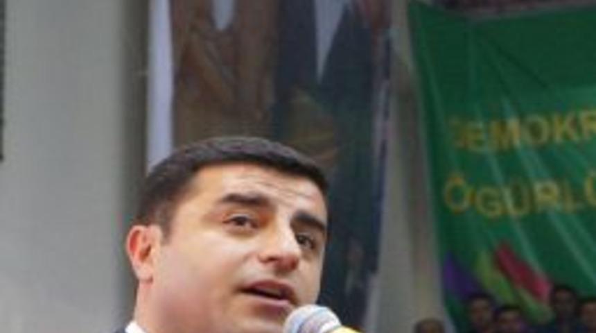 BDP Eşbaşkanı Demirtaş: &Ouml;calan Muhatap Alınmalı