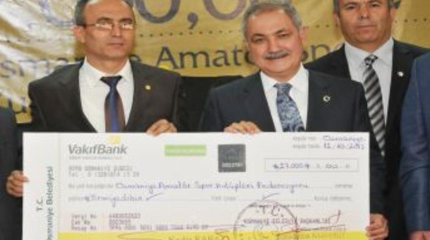 Osmaniye Belediyesi&rsquo;nden Amat&ouml;r Spor Kul&uuml;pleri'ne Destek