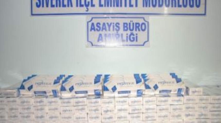 Siverek&rsquo;te 11 Bin 500 Paket Ka&ccedil;ak Sigara Ele Ge&ccedil;irildi