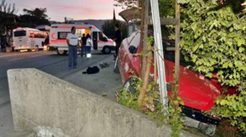 Sapanca'da Trafik Kazası: 1 Yaralı