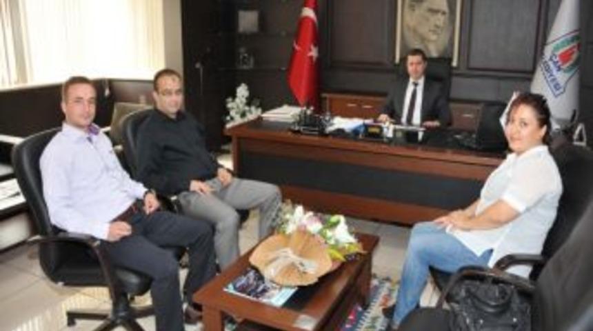 Belediye Başkanı Kuzu'ya Tebrik Ziyareti