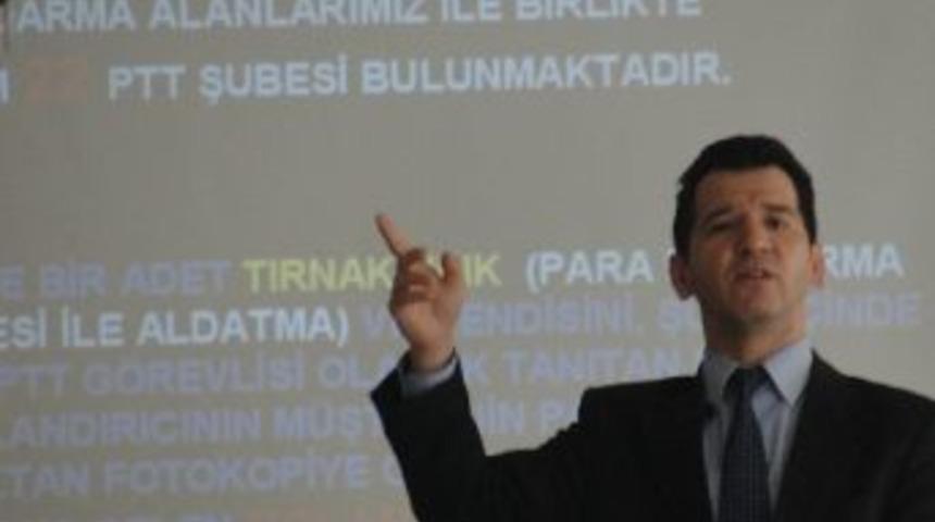 Ptt &Ccedil;alışanlarına &ldquo;şube Soygunlarına Karşı &Ouml;nlem&rdquo; Eğitimi Verildi
