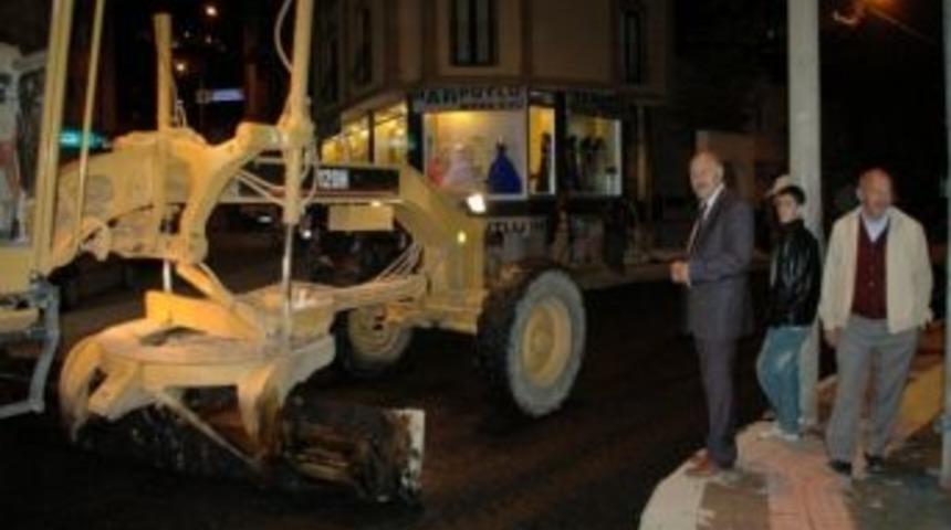 Ozulu Caddesi D&ouml;k&uuml;len Asfaltla Daha Da G&uuml;zelleşti