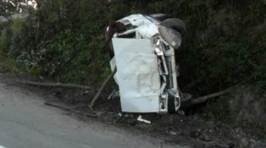 Ordu&rsquo;da Trafik Kazası: 2 Yaralı