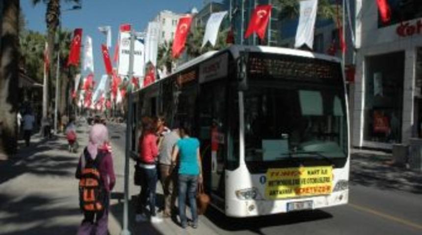 Metrob&uuml;sler Denizli&rsquo;de Trafiğe &Ccedil;ıktı