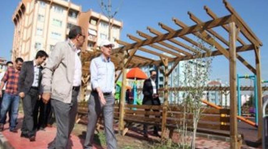 Başkan Akbaş &Ccedil;alışmaları İnceledi