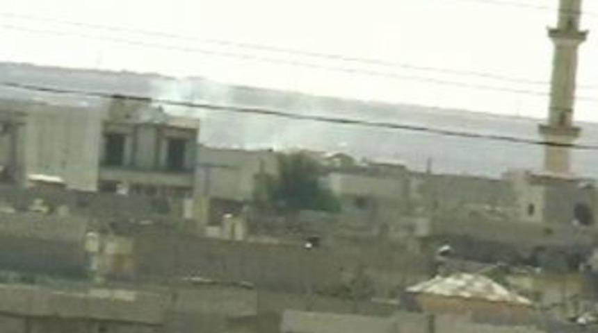 Kobani&rsquo;den dumanlar y&uuml;kseliyor