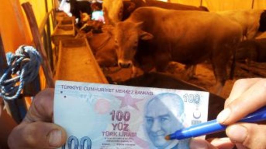 Kurbanlık Pazarlarında Satıcılara Sahte Para Kalemi Dağıtıldı