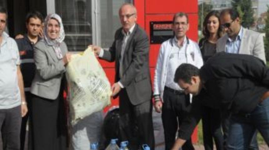 İneg&ouml;l Belediyesi&rsquo;nden Mavi Kapak Kampanyası