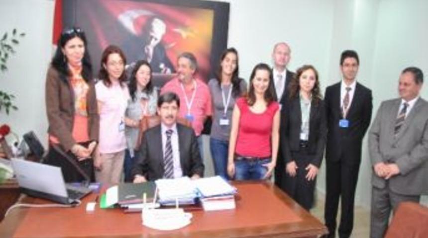 Mem M&uuml;d&uuml;r&uuml; Yabancı Meslektaşlarını Konuk Etti