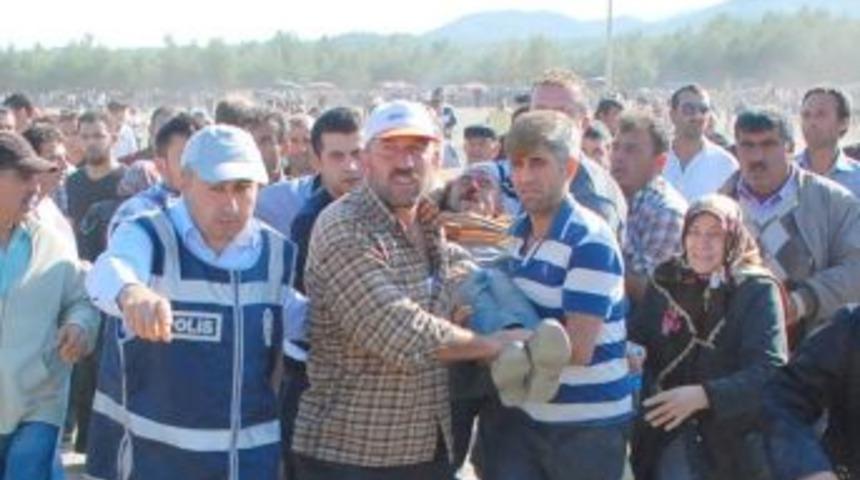 At d&uuml;şt&uuml;, jokey yaralandı