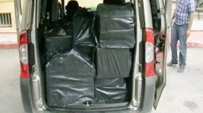 Osmaniye'de 49 Bin Paket Ka&ccedil;ak Sigara Ele Ge&ccedil;irildi