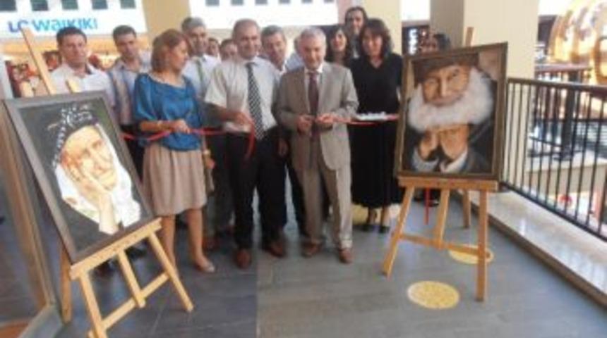 Halk Eğitim Kursiyerlerinden Resim Sergisi