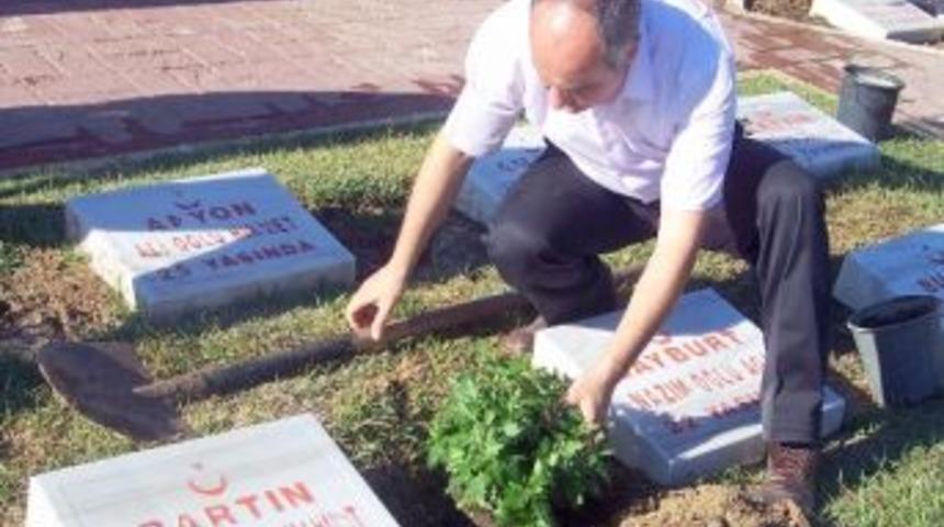 Yahya &Ccedil;avuş Şehitliğine Bakım
