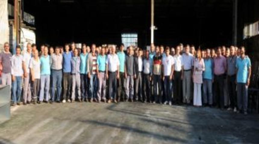 T&uuml;t&uuml;nc&uuml; Fen İşleri Personeli İle Bir Araya Geldi