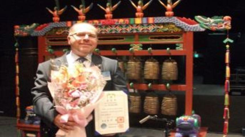 Erciyes &Uuml;niversitesi &Ouml;ğretim &Uuml;yesine Kore Devlet Başkanı &Ouml;d&uuml;l&uuml;