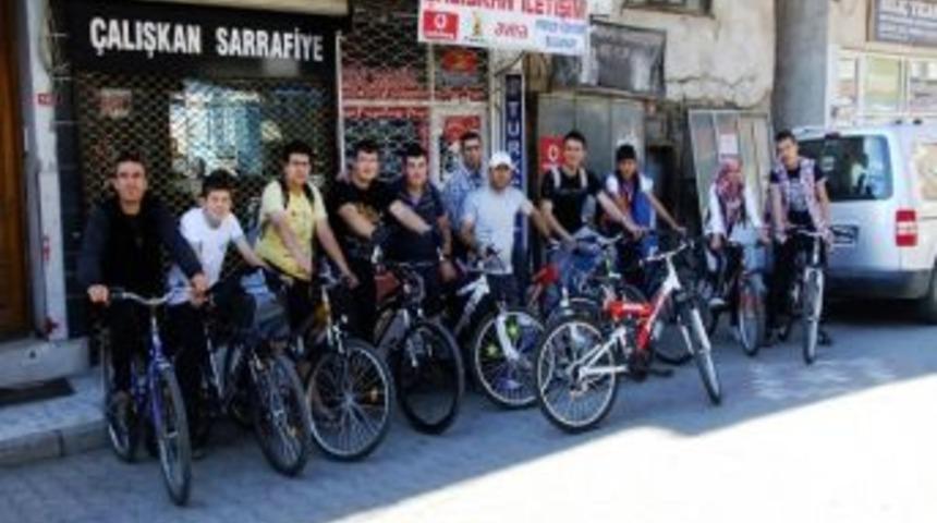 Hisarcık &Ccedil;pl&rsquo;de Bisiklet Gezisi D&uuml;zenlendi