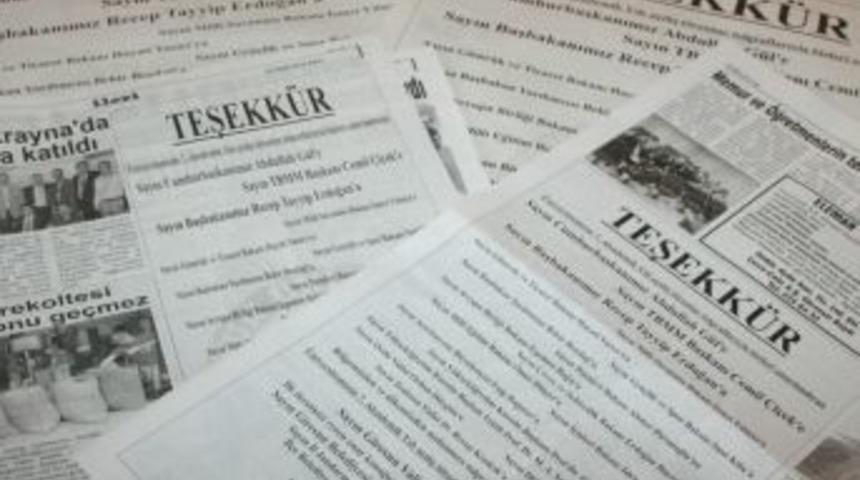 Rekt&ouml;r Attar'dan Cumhurbaşkanı G&uuml;l Ve Başbakan Erdoğan'a Ilanlı Teşekk&uuml;r