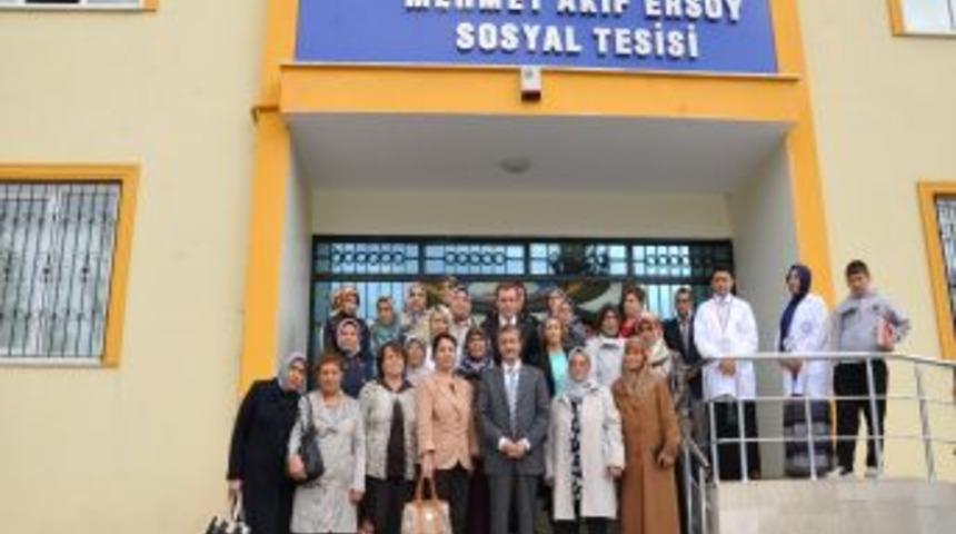 AK Parti Şehitkamil İl&ccedil;e Kadın Kolları &Uuml;yeleri Şahinbey'i Gezdi